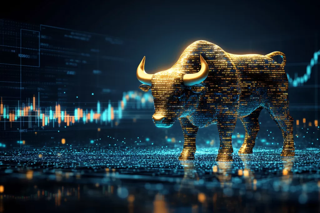 gold-bull-backgrounds-graphics-elements-related-financial-sector